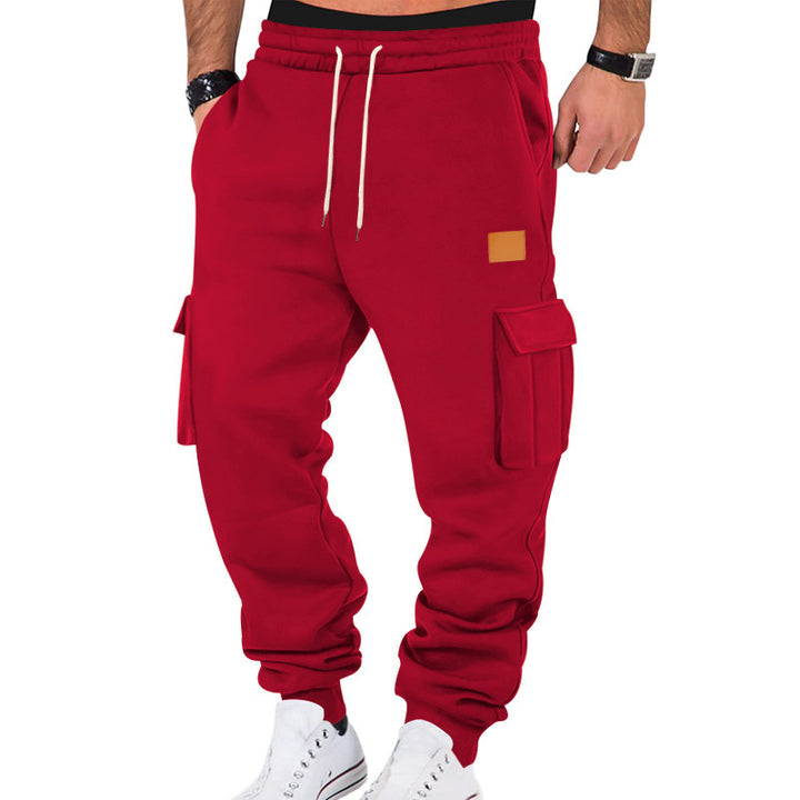 Cargo jogger pants for men with practical pockets and elastic waistband Lune London