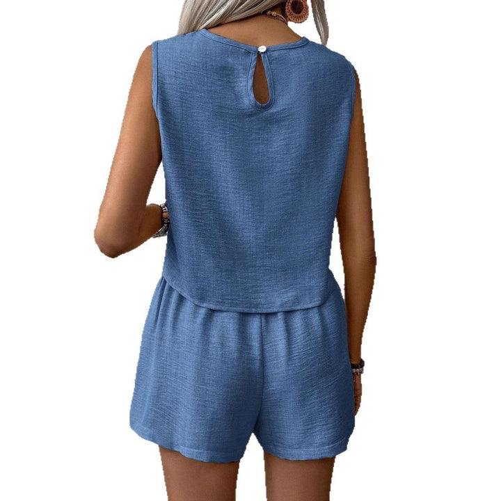 Ladies casual summer two-piece set with fine texture Amarae