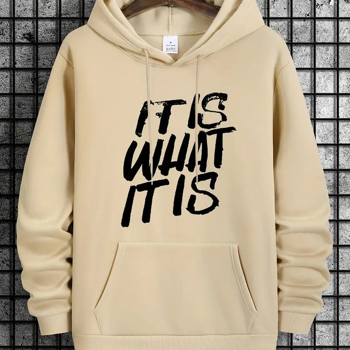 Women's hoodie with modern lettering and comfortable fit Lune London