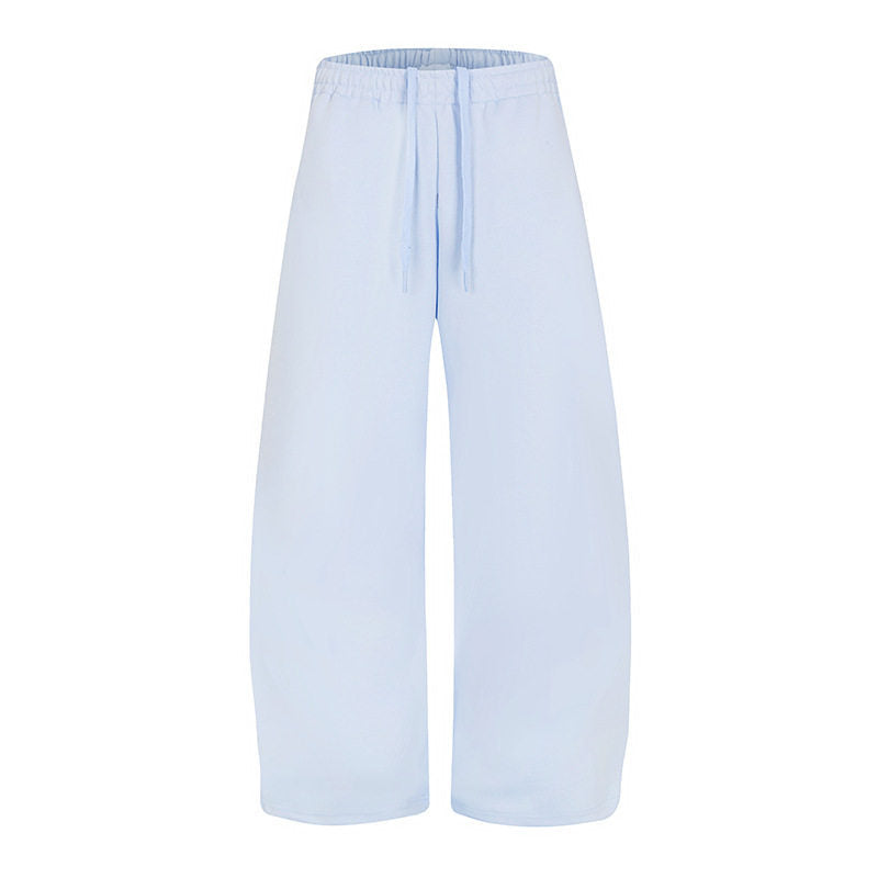 Women's Loose High-Waist Loungewear Pants with Drawstring and Wide Leg Amarae