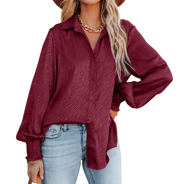 Lune London elegant blouse for women with gathers and relaxed fit