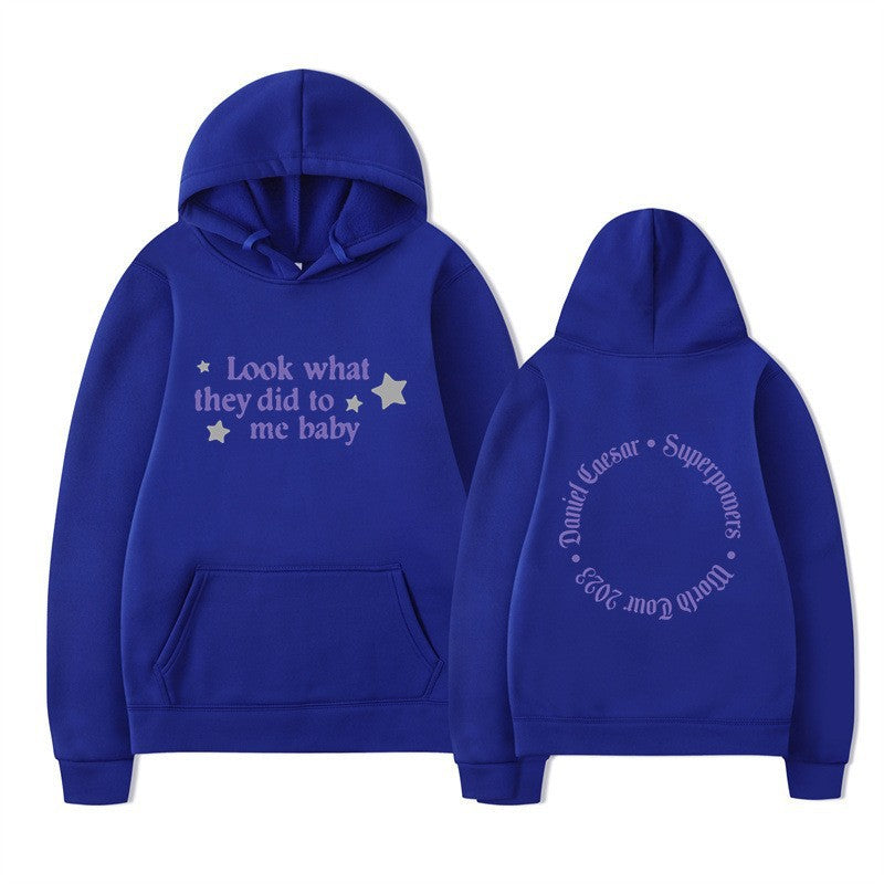 Women's hooded sweatshirt with creative slogan and unique design Chic & Stil
