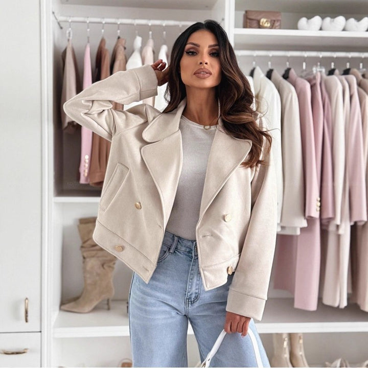 Ladies Chic Style Cropped Jacket