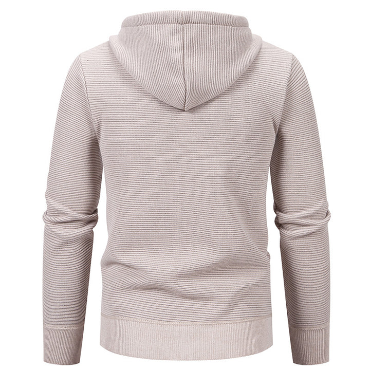 Men's hooded jacket with a modern structure design and insulated lining Lune London