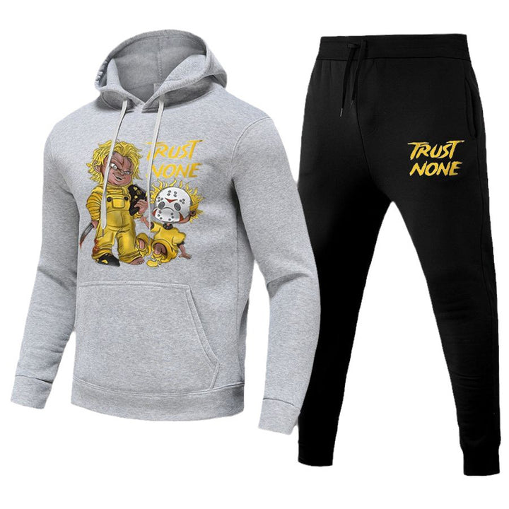 Women's sporty hoodie and jogging set with creative graphic designs Lune London