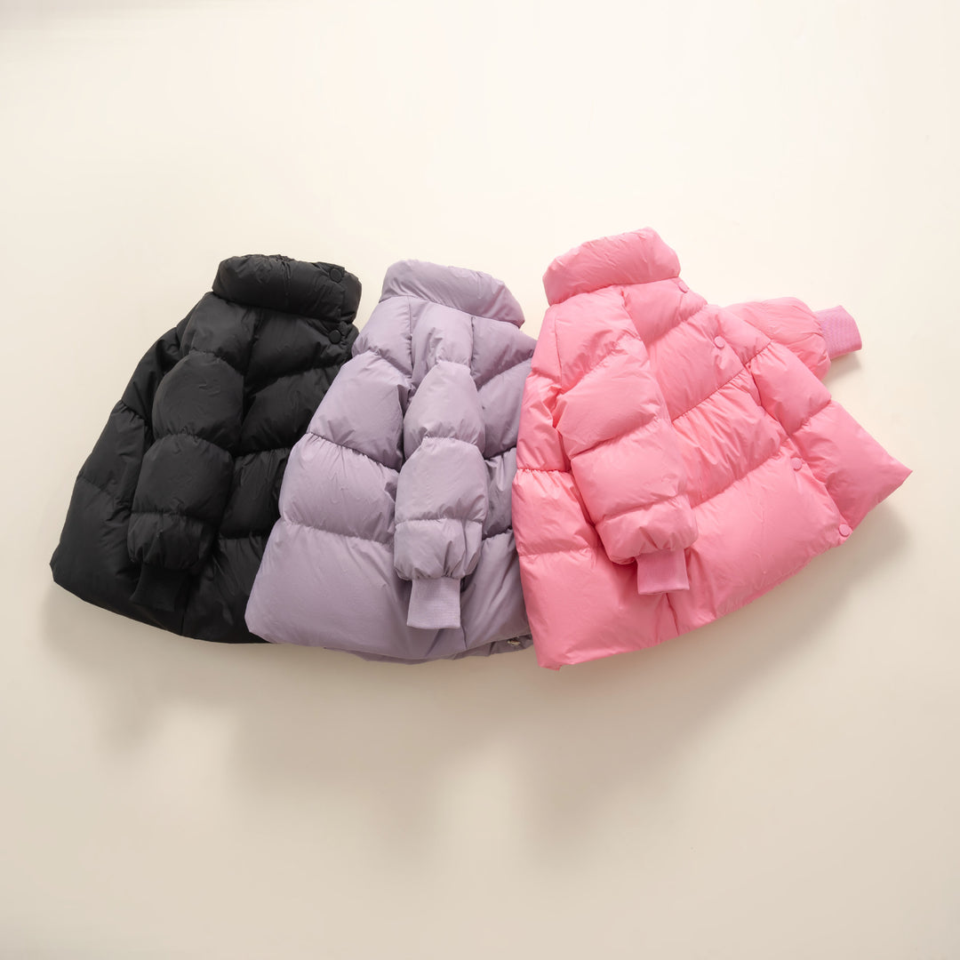 Ladies winter coat with high collar Amarae