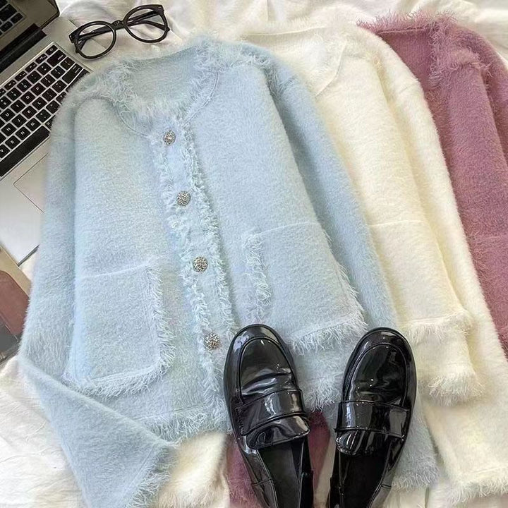 Veste en polaire élégante pour femmes avec des détails de boutons à la mode Chic & Stil