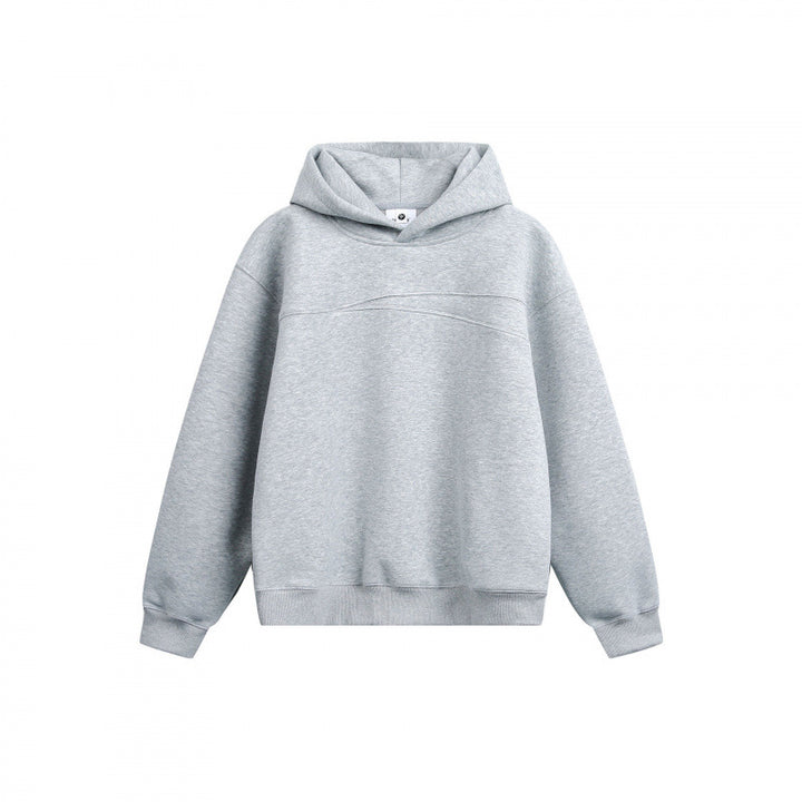 Unisex Oversize Hoodie made of cotton blend with minimalist seam details Amarae