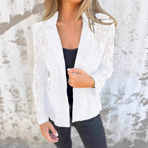 Chic Lace Blazer for Women