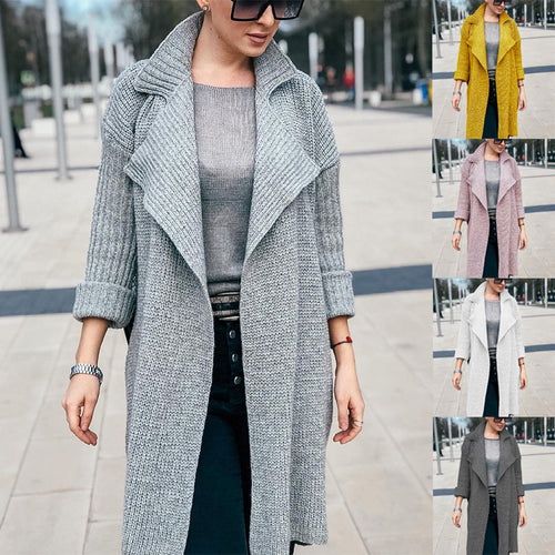 Amarae oversized knit coat for women