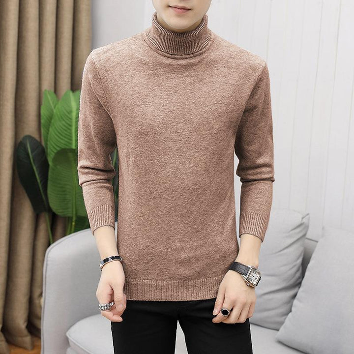 Men's Roll Neck Sweater Made Of Soft Merino Wool Lune London