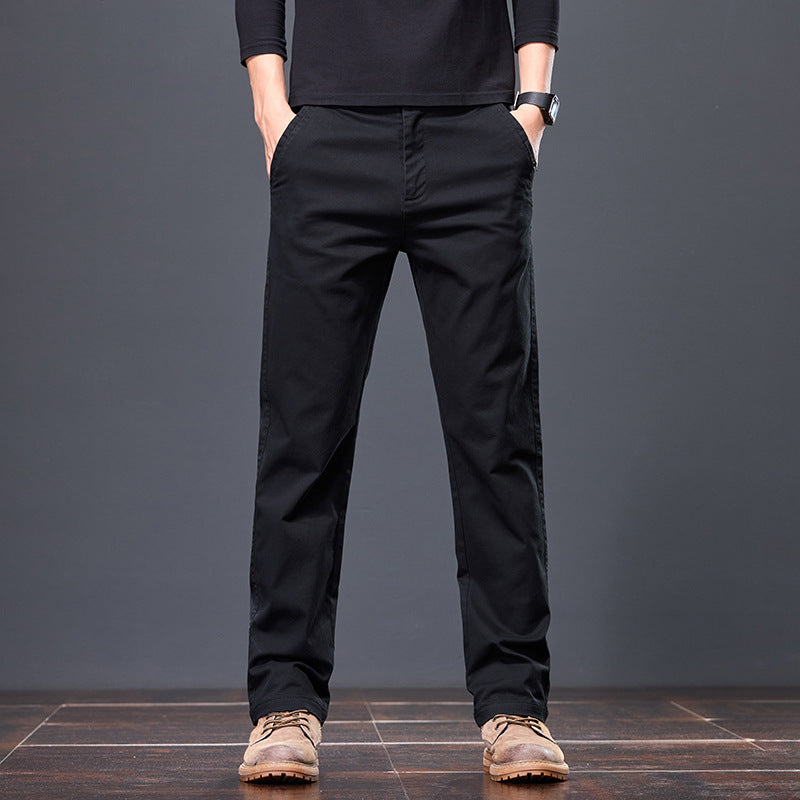 Comfortable chino pants for men with elastic waistband and practical pockets Lune London