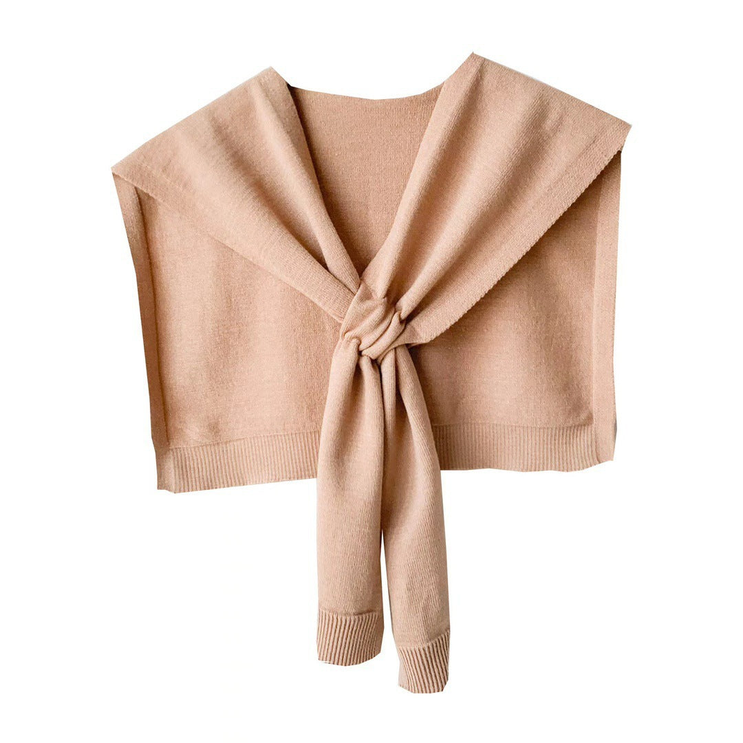 Women knitted scarf elegant Lune London