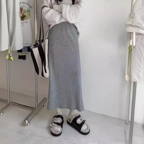 Maxi skirt for women in soft material with elegant cut Amarae