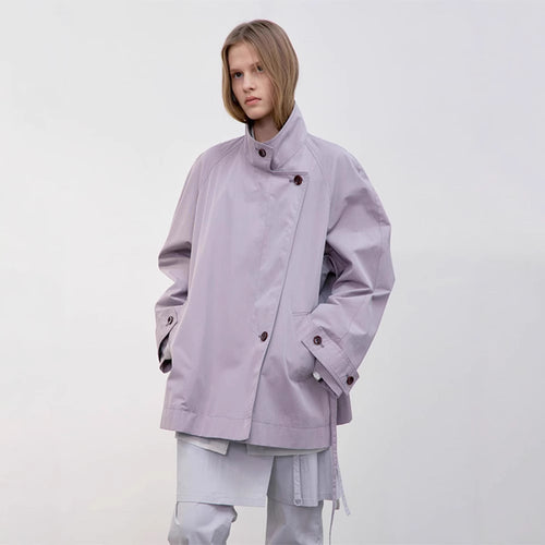 Veste de transition élégante pour femmes avec coupe asymétrique Chic & Stil