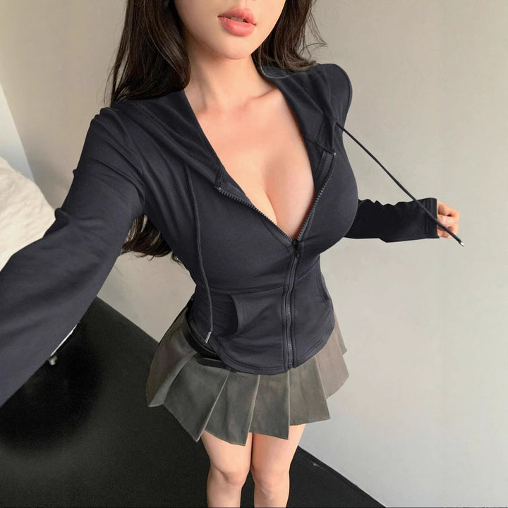 Ladies Chic Zipped Sports Jacket and Style