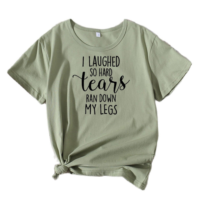 Lune London Casual Graphic Humor T-Shirt for Women