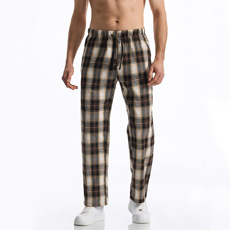 Comfortable tartan pants for men Lune London