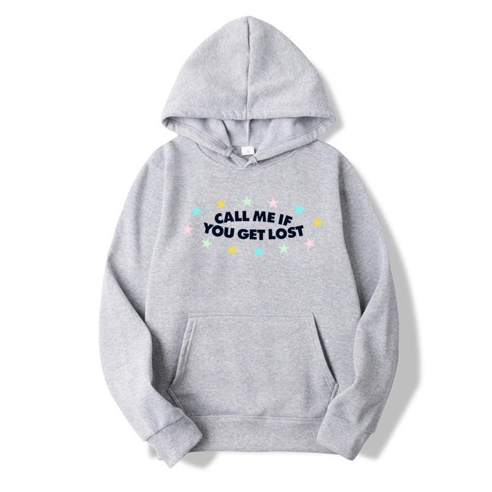 Sweat à capuche pour femme avec imprimé créatif et coupe décontractée Chic & Stil