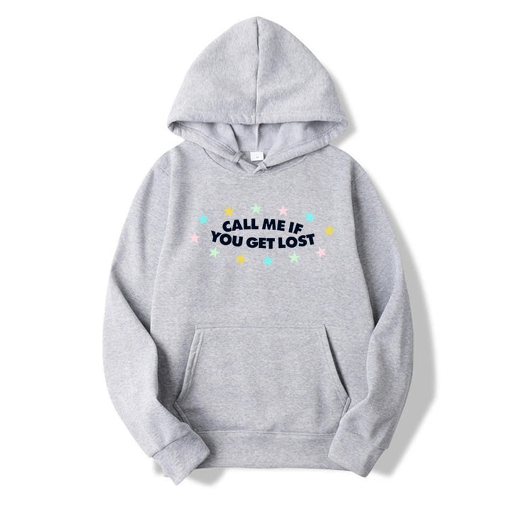 Sweat à capuche pour femme avec imprimé créatif et coupe décontractée Chic & Stil