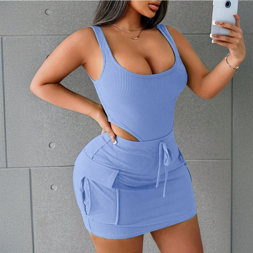 Robe élégante pour femmes avec poches latérales et haute élasticité Chic & Stil