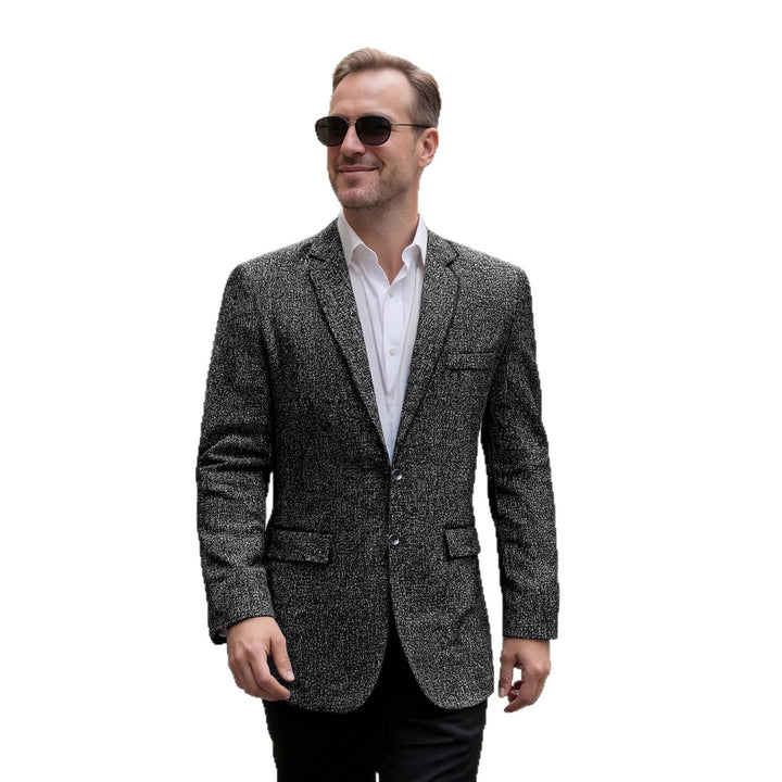Elegant blazer for men in textured fabric Lune London