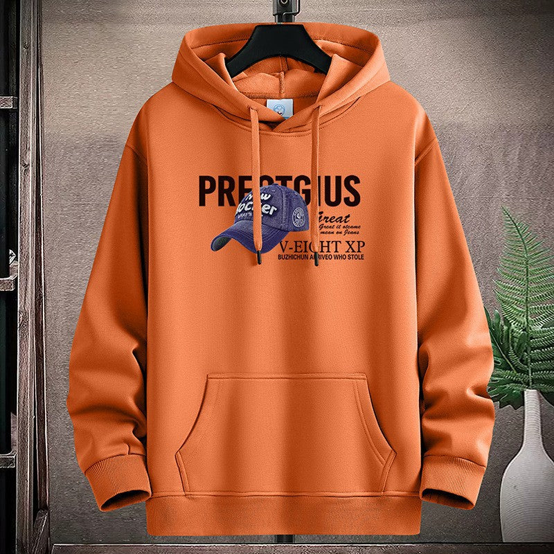 Women's Hooded Sweatshirt with Creative Graphic Design and Practical Kangaroo Pockets Chic & Stil