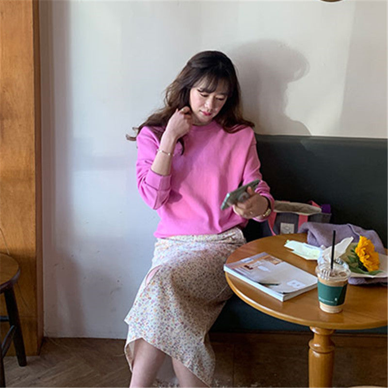 Pull décontracté pour femmes avec des manches hautes Chic & Stil