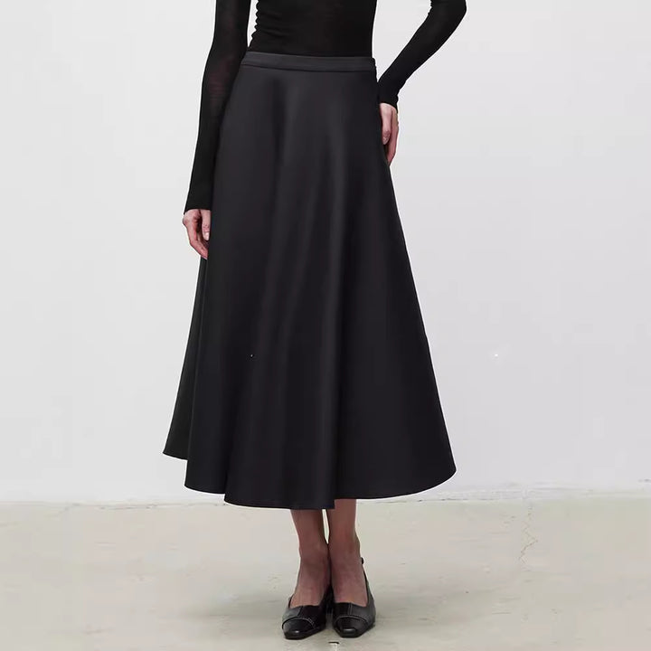 Jupe maxi élégante pour femme avec ourlet fluide Chic & Stil