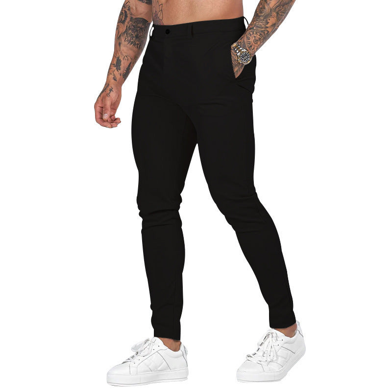 Slim-fit chinos for men from Lune London