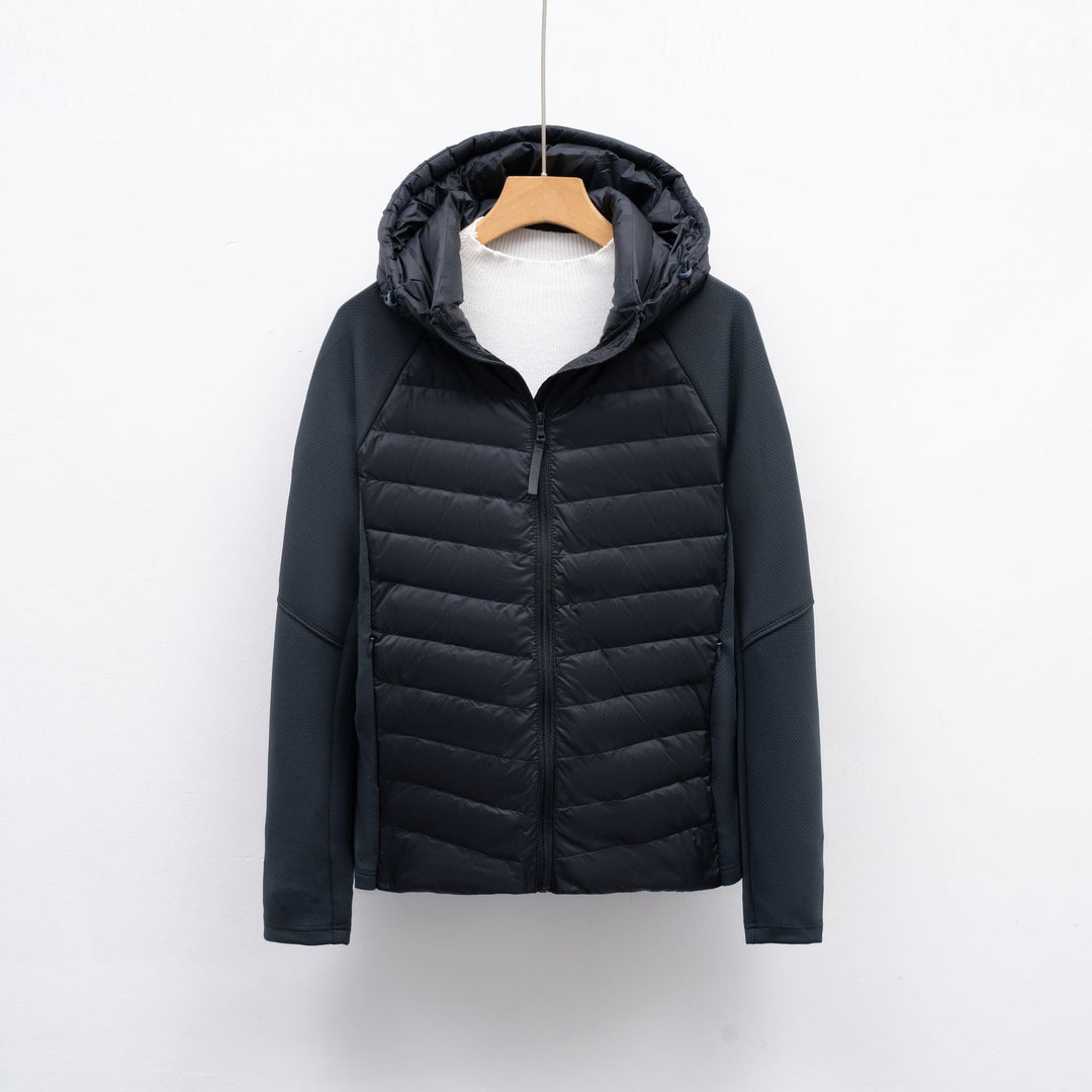 Ladies versatile hybrid jacket with hood Lune London
