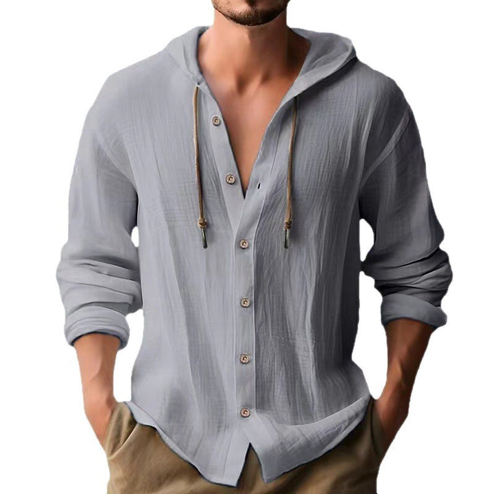 Men's Hoodie with a relaxed fit and practical details Lune London