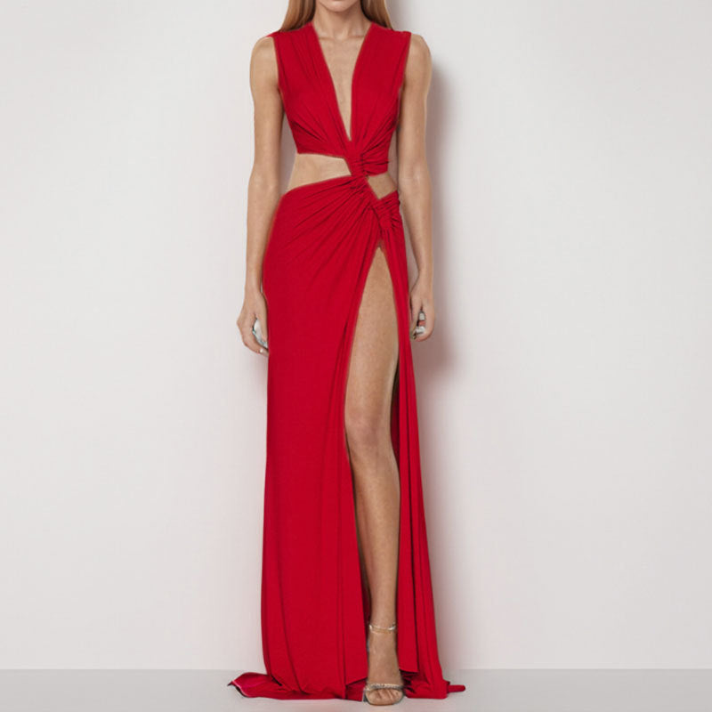 Robe découpée glamour pour femmes Chic & Stil