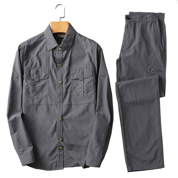 Functional shirt for men and cargo pants Lune London