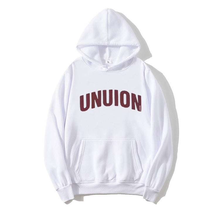 Women's hoodie with modern lettering Chic & Stil 1772612799