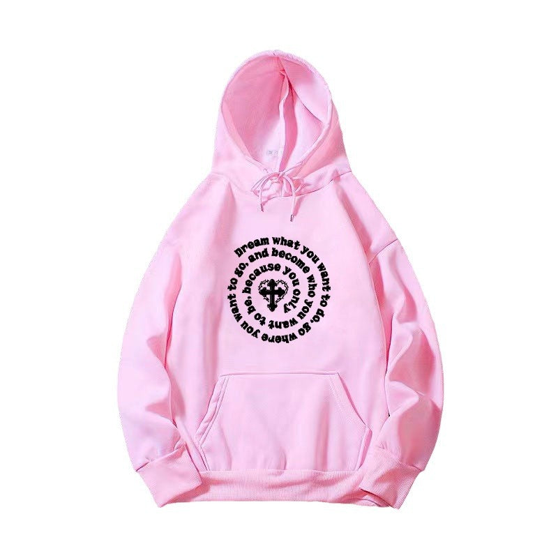 Women's hoodie with inspiring motif Chic & Stil