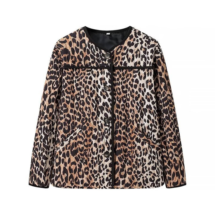 Veste de mode pour femmes dans un motif léopard tendance Chic & Stil