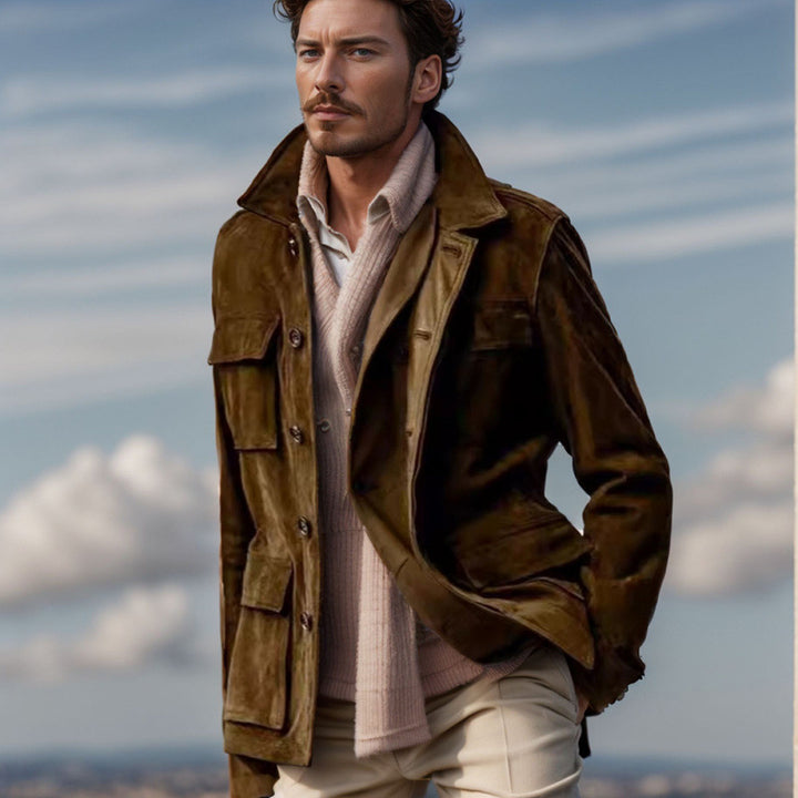 Women's practical jacket with a modern look with applied pockets Lune London
