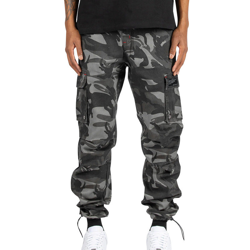 Men's cargo pants with practical pockets and chic and stylish cuffs