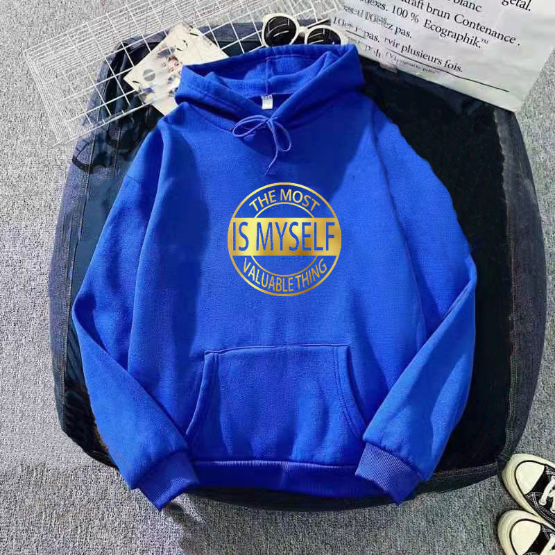 Women's hoodie with inspiring lettering Chic & Stil