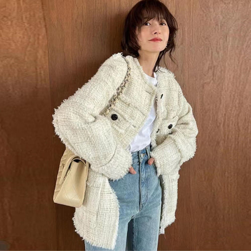 Veste texturée pour femmes Chic & Stil