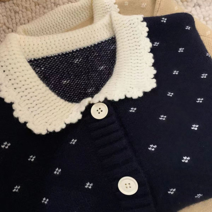 Cardigan Confortable Femme avec Col Chic & Stil