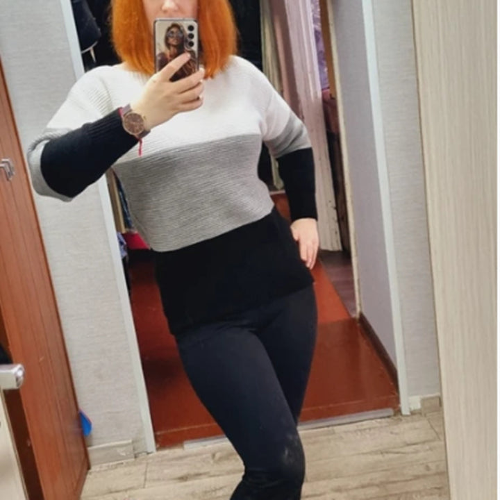 Woman Chic Sweater and Style