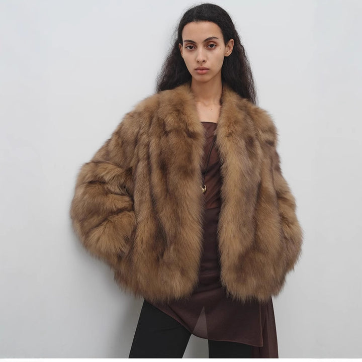 Ladies luxurious fur jacket Lune London
