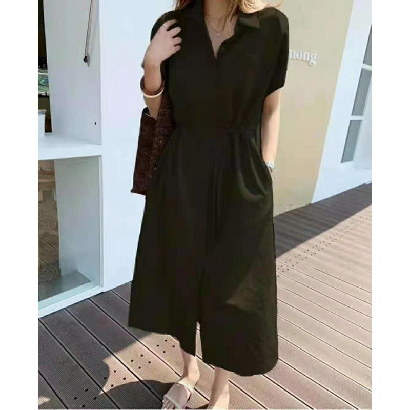 Lune London Elegant Utility Shirt Dress for Ladies