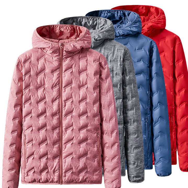Men's Ultralight Padded Jacket with Hood and Compact Padding Amarae