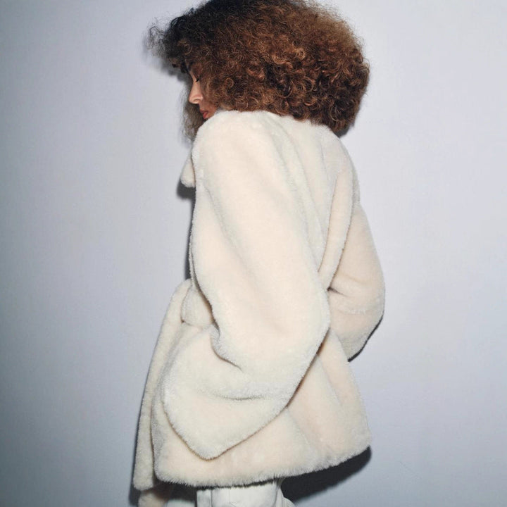 Women's Plush Fur Coat Lune London