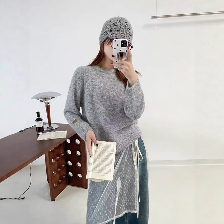 Pull en tricot doux pour femme avec une coupe décontractée Chic & Stil