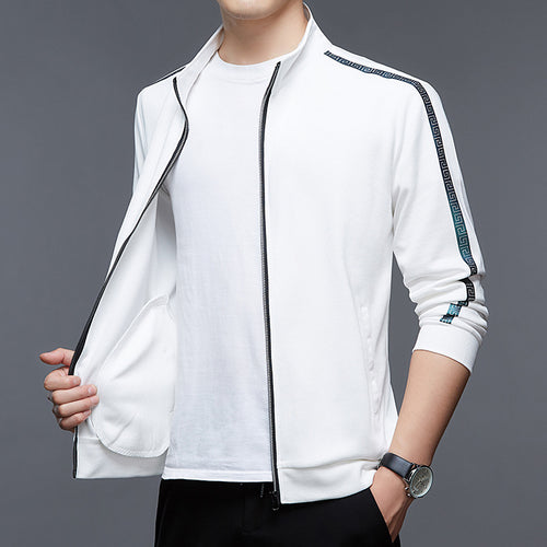Men's sports jacket with high collar and breathable function Amarae