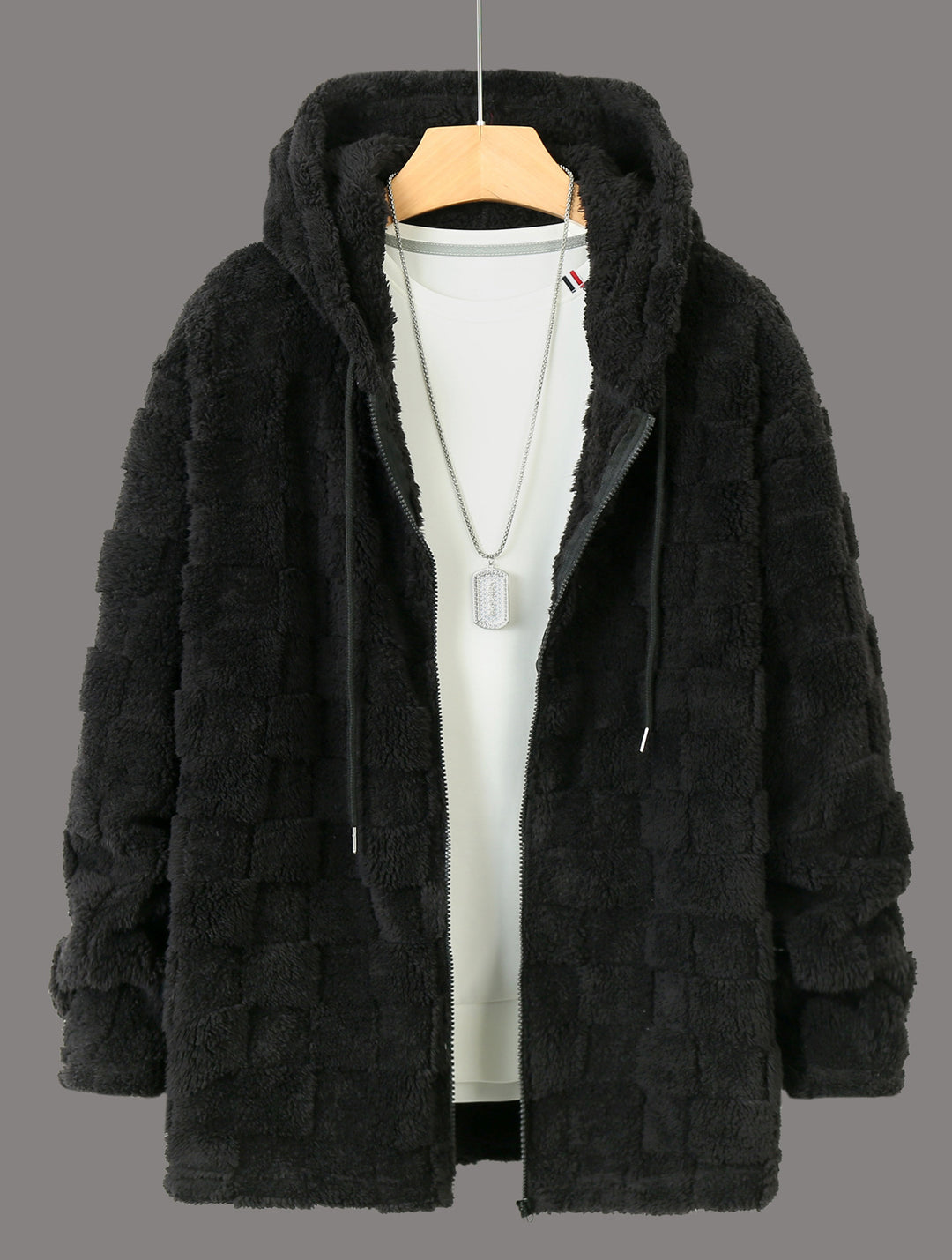 Ladies Soft Fleece Jacket with Hood Lune London